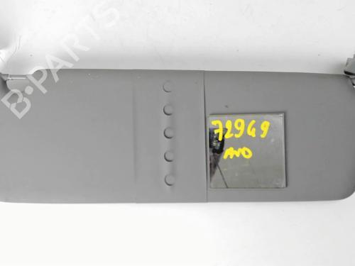 Used Right sun visor RENAULT TRAFIC II Van (FL) 2.5 dCi 145 (FL0J) (146 hp) 20399831