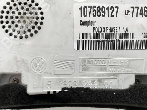 Instrument cluster VW POLO III (6N1) 60 1.4 | BP27366237C47 