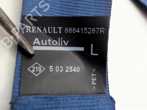 Used Rear left seatbelt Rear left seatbelt DACIA LODGY (JS_) 1.5 dCi (JSMC, JSAF) (107 hp) 25263525 25263525