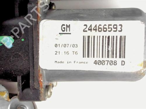 Used Front left window mechanism Front left window mechanism OPEL CORSA C (X01) 1.7 DI (F08, F68) (65 hp) 20469748 20469748