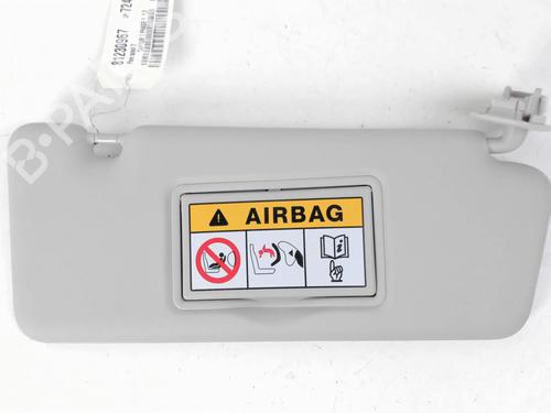 Used Right sun visor Right sun visor RENAULT CAPTUR I (J5_, H5_) 1.2 TCe 120 (120 hp) 20400531 20400531