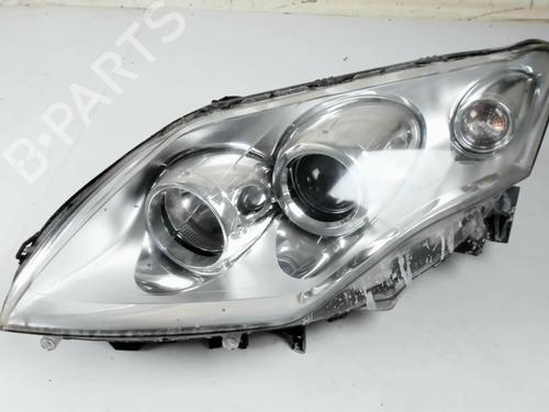 Used Left headlight RENAULT LAGUNA III (BT0/1) 2.0 dCi (BT01, BT08, BT09, BT0E, BT0K, BT12, BT1C, BT1D,... (150 hp) 24963953