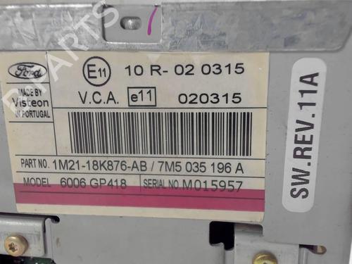 Bilradio FORD GALAXY I (WGR) 1.9 TDI | BP20469414E6 