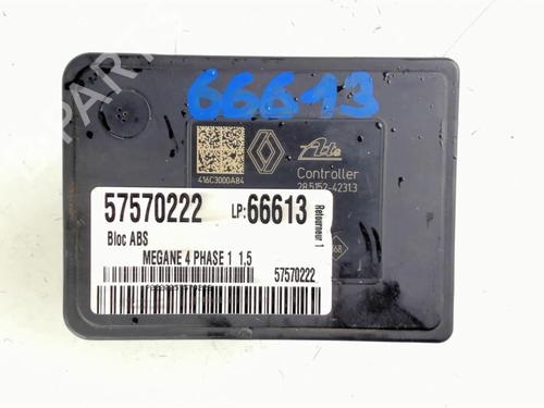 Used ABS pump RENAULT MEGANE IV Hatchback (B9A/M/N_) 1.5 dCi 110 (B9A3) (110 hp) 20421022