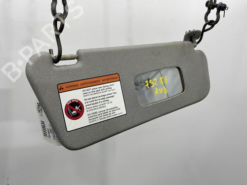Used Right sun visor Right sun visor CHEVROLET AVEO / KALOS Hatchback (T250, T255) 1.2 (84 hp) 21062326 21062326
