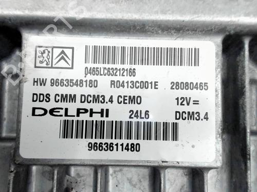 Used Engine control unit (ECU) Engine control unit (ECU) PEUGEOT 407 SW (6E_, 6D_) 2.0 HDi 135 (136 hp) 33131021 33131021