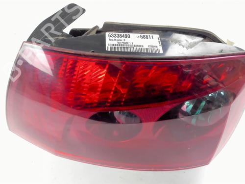 Right taillight PEUGEOT 407 (6D_) 2.0 HDi 135 (6DRHRH, 6DRHRE, 6DRHRG, 6DRHRJ) | BP20428823C35 
