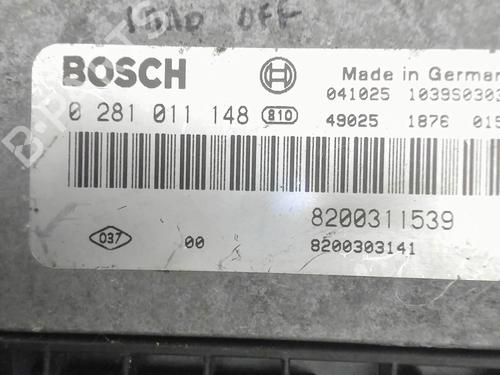 Engine control unit (ECU) RENAULT TRAFIC II Van (FL) 1.9 dCi 80 (FL0B) | BP36372252M57 - Image 4