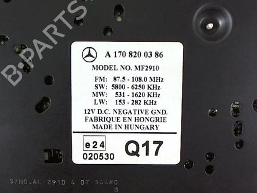 Radio MERCEDES-BENZ M-CLASS (W163) ML 270 CDI (163.113) | BP20404332E6 