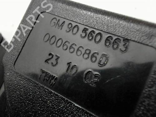 Used Seat buckle Seat buckle OPEL ASTRA G Hatchback (T98) 1.7 DTI 16V (F08, F48) (75 hp) 21525841 21525841