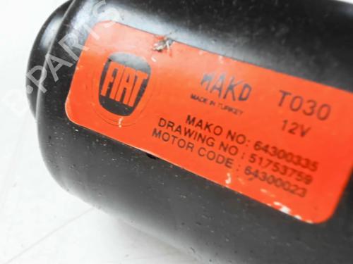 Used Front wiper motor Front wiper motor FIAT LINEA (323_, 110_) 1.3 D Multijet (323AXB11, 323AXB1A) (90 hp) 31053210 31053210