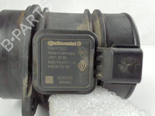Used Mass air flow sensor Mass air flow sensor RENAULT LAGUNA III Grandtour (KT0/1) 2.0 dCi (KT0M, KT0N, KT0S, KT19, KT1F) (173 hp) 20465453 20465453
