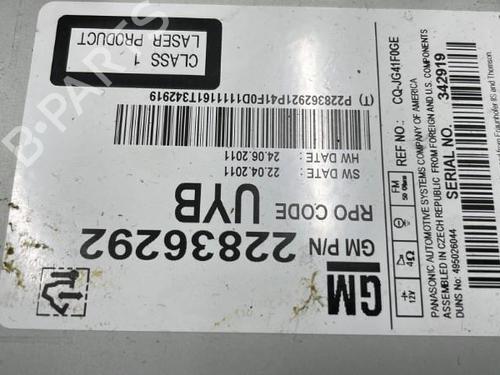 Radio OPEL ASTRA J (P10) 1.7 CDTI (68) | BP20440705E6