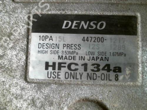 AC compressor TOYOTA AVENSIS Liftback (_T22_) 2.0 TD (CT220_, CT220R) | BP20411136M34 