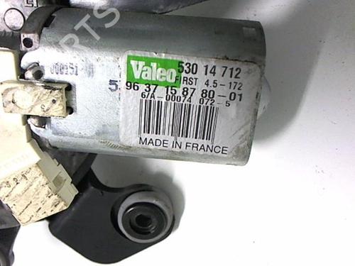 Rear wiper motor PEUGEOT 1007 (KM_) 1.4 HDi | BP20470802M102 