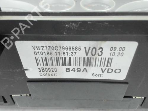 Instrument cluster VW PASSAT B5.5 (3B3) 1.9 TDI | BP37652560C47 - Image 3