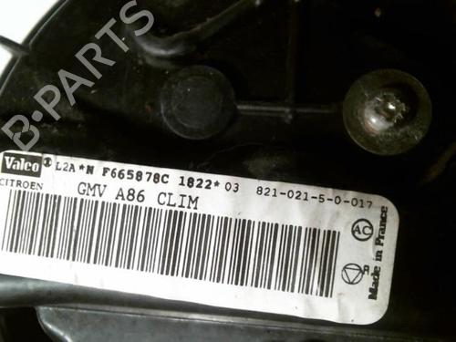 Used Heater blower motor CITROËN C3 I (FC_, FN_) 1.4 HDi (68 hp) 20460798