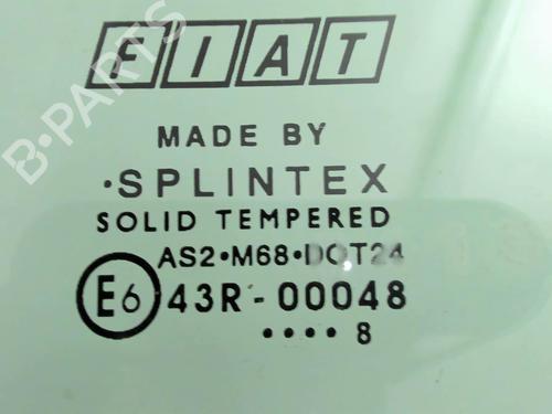 Used Front right door window Front right door window FIAT GRANDE PUNTO (199_) 1.3 D Multijet (75 hp) 20405836 20405836