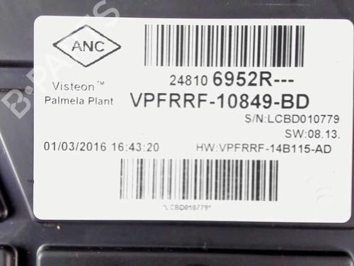 Instrument cluster RENAULT CLIO IV (BH_) 1.5 dCi 75 | BP20447314C47 