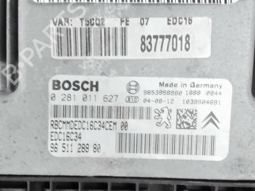 Engine control unit (ECU) PEUGEOT 307 Break (3E) 1.6 HDi 110 | BP27091788M57 - Image 2