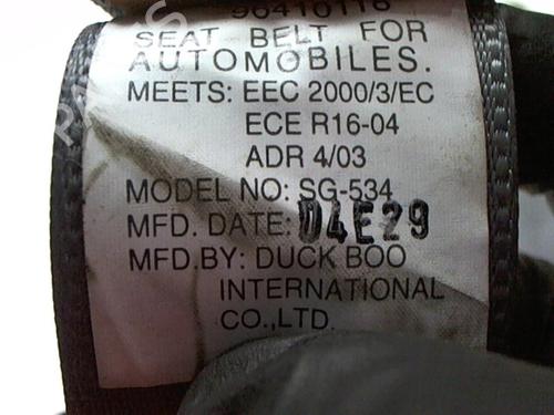 Front right belt tensioner DAEWOO KALOS (KLAS) 1.2 | BP20462841C88 
