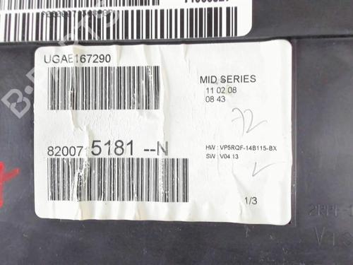 Instrument cluster RENAULT CLIO III (BR0/1, CR0/1) 1.2 16V (BR02, BR0J, BR11, CR02, CR0J, CR11) | BP20464217C47 