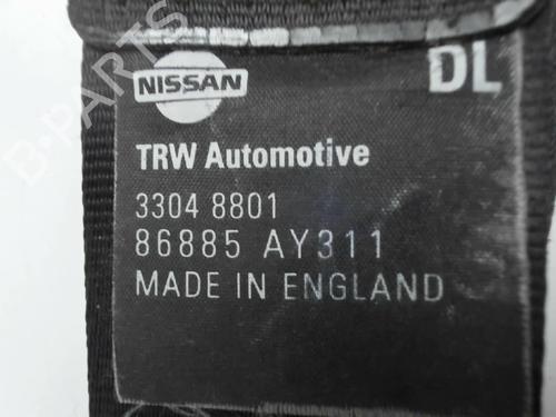Used Front left seatbelt Front left seatbelt NISSAN MICRA III (K12) 1.5 dCi (82 hp) 20394035 20394035