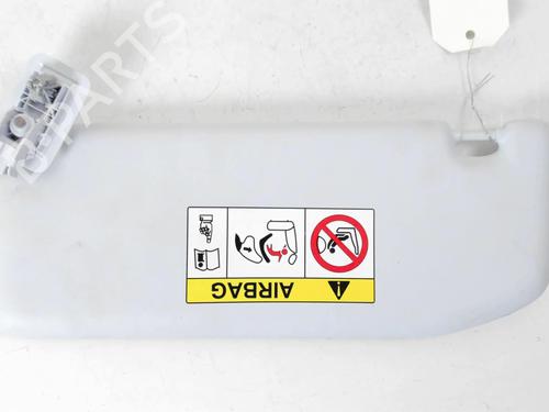 Used Right sun visor PEUGEOT 208 I (CA_, CC_) 1.6 HDi / BlueHDi 75 (75 hp) 20387747