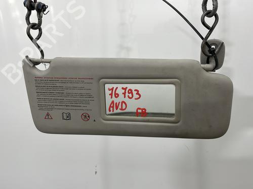 Used Right sun visor Right sun visor RENAULT TWINGO II (CN0_) 1.5 dCi (CN0E) (64 hp) 27385612 27385612