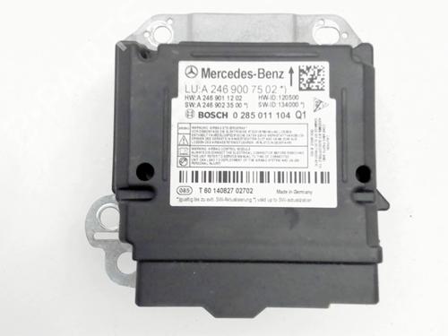 Used ECU airbags ECU airbags MERCEDES-BENZ B-CLASS Sports Tourer (W246, W242) B 160 CDI / d (246.211) (90 hp) 35938456 35938456
