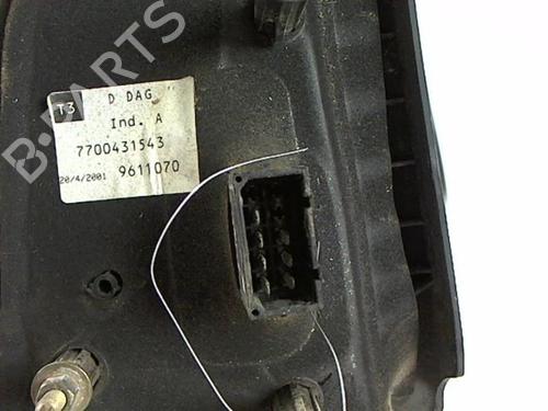 Right mirror RENAULT SCÉNIC I MPV (JA0/1_, FA0_) 1.9 dCi (JA05, JA1F) | BP20467420C27 