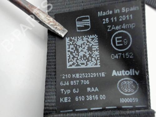 Front right belt tensioner SEAT IBIZA IV (6J5, 6P1) 1.2 TDI | BP29921739C88