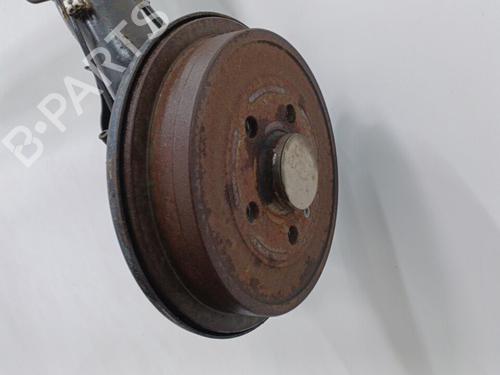 Used Rear axle SKODA FABIA II (542) 1.4 TDI (80 hp) 20396184