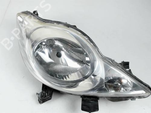 Used Right headlight PEUGEOT 107 (PM_, PN_) 1.4 HDi (54 hp) 28361676