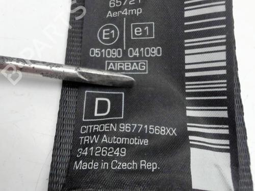 Front right seatbelt CITROËN C3 II (SC_) 1.4 HDi 70 (SC8HZC, SC8HR0, SC8HP4) | BP39760163I25 - Image 5