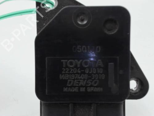 Mass air flow sensor TOYOTA AVENSIS (_T25_) 1.8 VVT-i (ZZT251_, ZZT251R) | BP20394189M95 