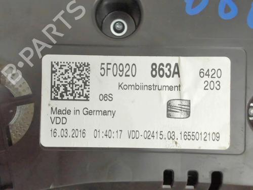 Instrument cluster SEAT LEON (5F1) 1.6 TDI | BP20451266C47 