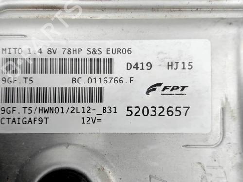 Engine control unit (ECU) ALFA ROMEO MITO (955_) 1.4 (955.AXB1B, 955.AXU1A) | BP29514011M57 
