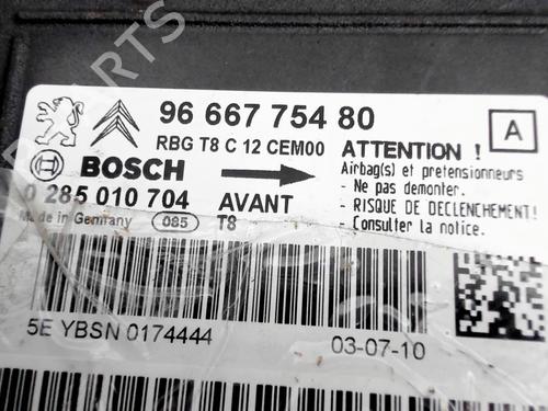ECU airbags PEUGEOT 3008 I MPV (0U_) 1.6 HDi | BP22103084M53 