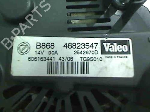 Alternator FIAT GRANDE PUNTO (199_) 1.3 D Multijet (199.AXD11, 199.AXD1A, 199.AXD1B,... | BP20412891M7 