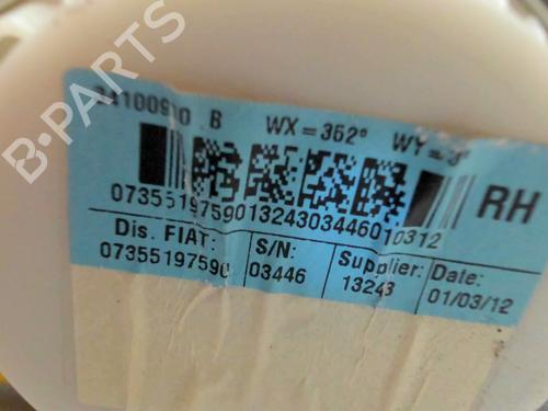 Front right seatbelt FORD KA (RU8) 1.2 | BP38675131I25 - Image 3
