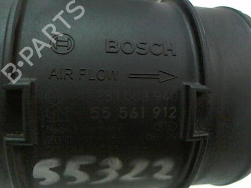Mass air flow sensor OPEL ASTRA J (P10) 1.7 CDTI (68) | BP20432416M95 