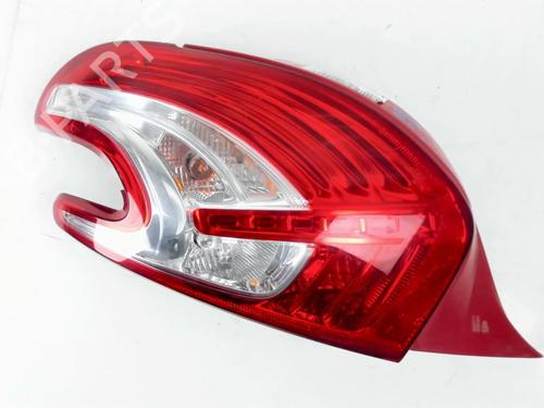 Used Left taillight PEUGEOT 208 I (CA_, CC_) 1.4 HDi (68 hp) 27838452