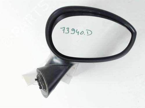 Used Right mirror FIAT 500 (312_) 1.2 (312AXA1A) (69 hp) 21526004