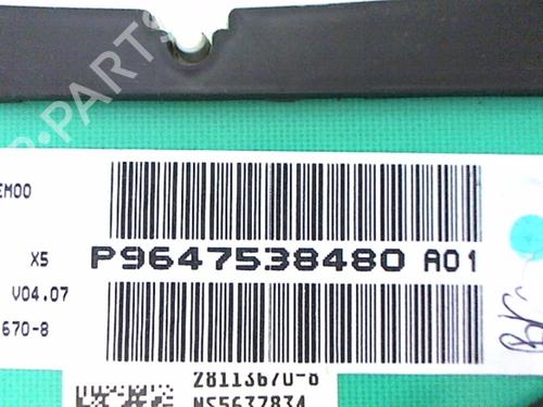 Instrument cluster PEUGEOT 307 Break (3E) 1.6 HDi | BP20404050C47 