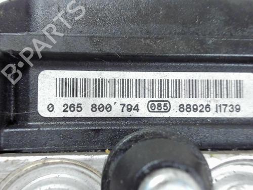 Used ABS pump FIAT GRANDE PUNTO (199_) 1.3 D Multijet (199.AXD11, 199.AXD1A, 199.AXD1B,... (90 hp) 20412871