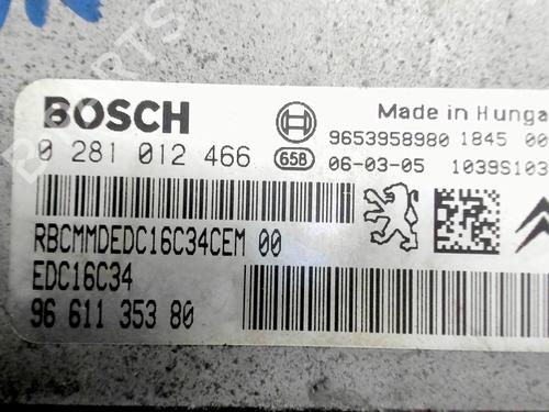 Motorstyringsenhed CITROËN XSARA PICASSO (N68) 1.6 HDi | BP30913011M57