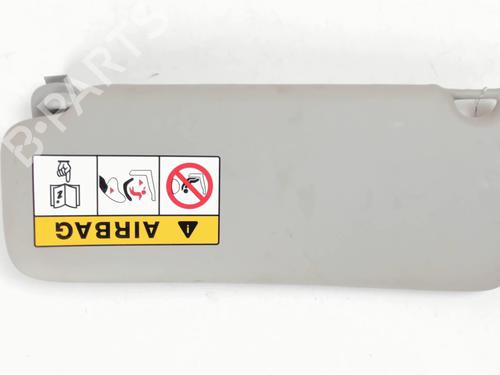 Used Right sun visor Right sun visor RENAULT TWINGO II (CN0_) 1.2 16V (CN04, CN0B) (75 hp) 20439007 20439007