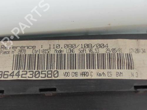 Kombinert Instrument PEUGEOT 406 (8B) 3.0 V6 (207 hp) 20473906