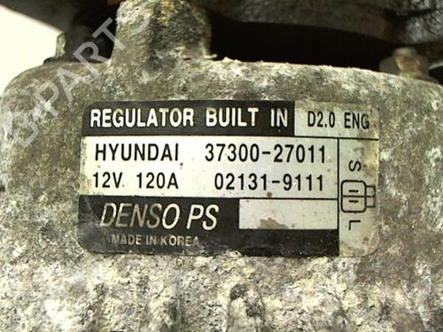 Used Alternator Alternator HYUNDAI SANTA FÉ I (SM) 2.0 CRDi 4x4 (125 hp) 20425712 20425712